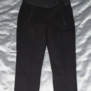 Karl Lagerfeld Charcoal and Black Leggings